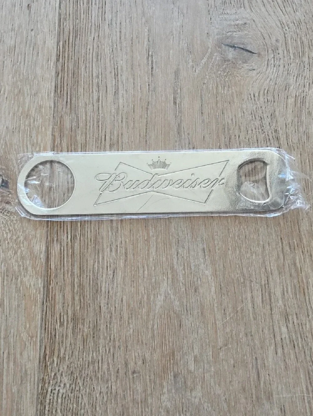 Budweiser double embossed